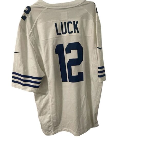 Indianapolis Colts NFL - Nike OnField Andrew Luck Football Jersey Mens Sz Large - Picture 9 of 16